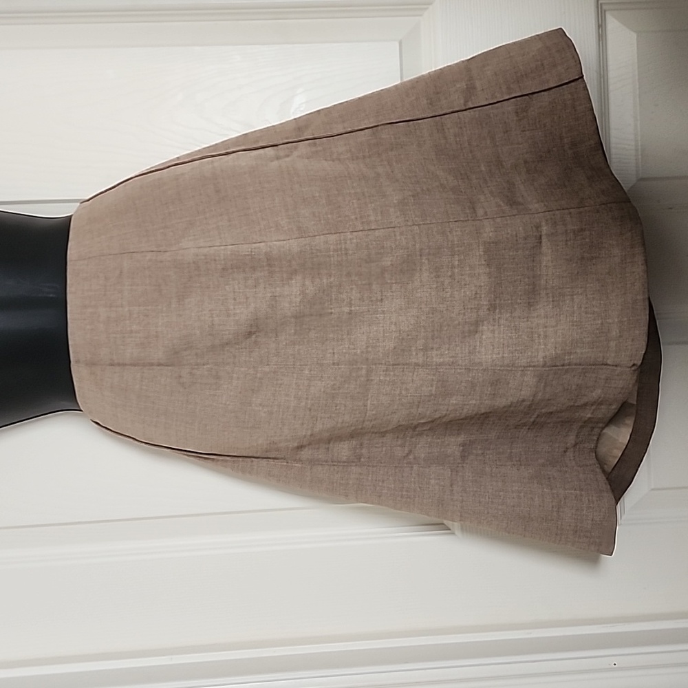 H&M Hennes A-line Herringbone Paneled Skirt